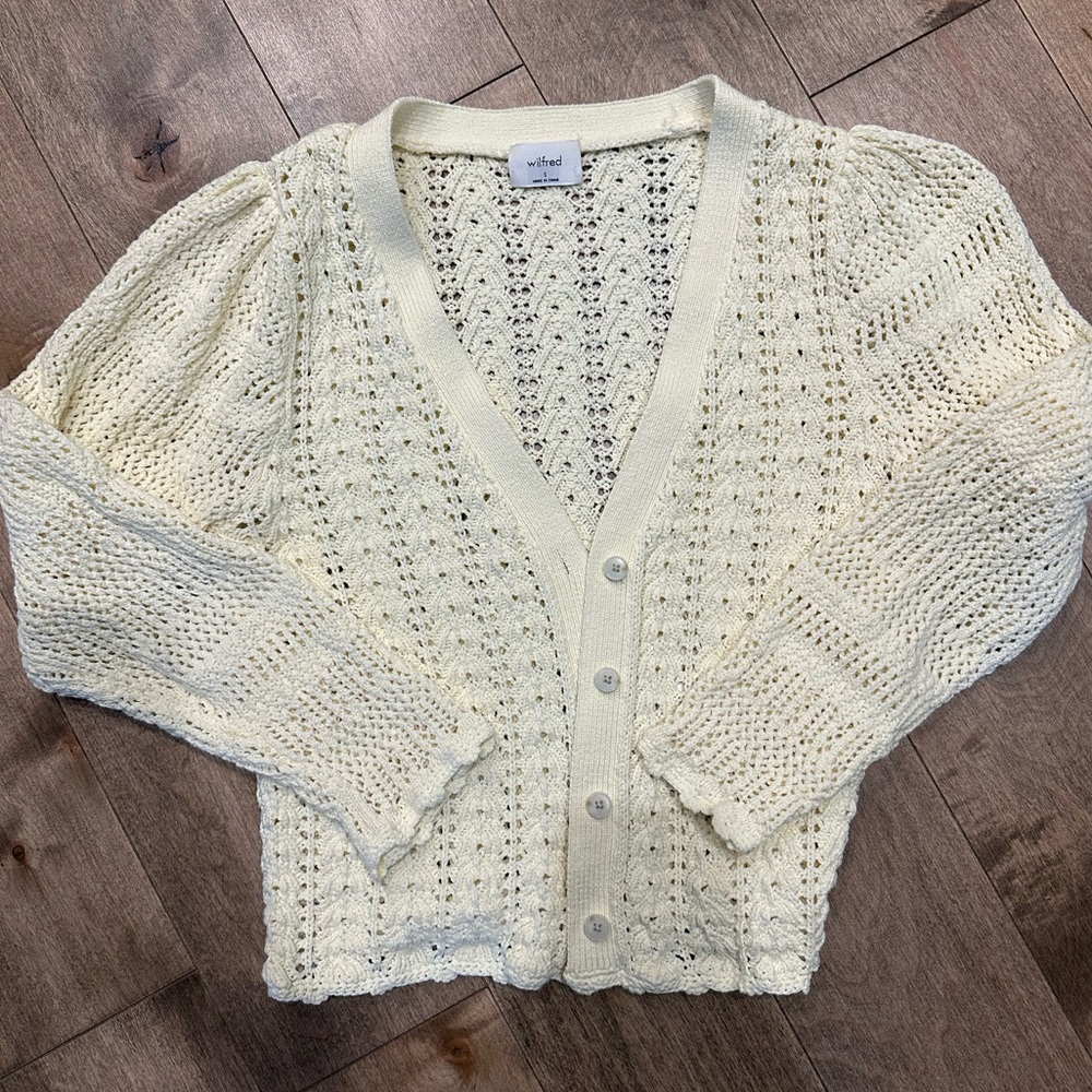 Aritzia Wilfred Splendour Cardigan